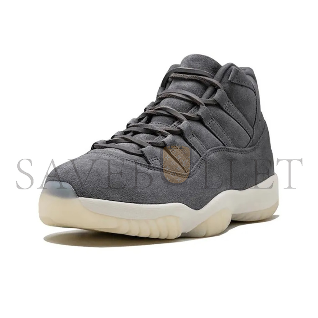 NIKE JORDAN 11 RETRO PINNACLE GREY SUEDE 914433-003